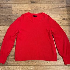 Large Banana republic knit sweater red